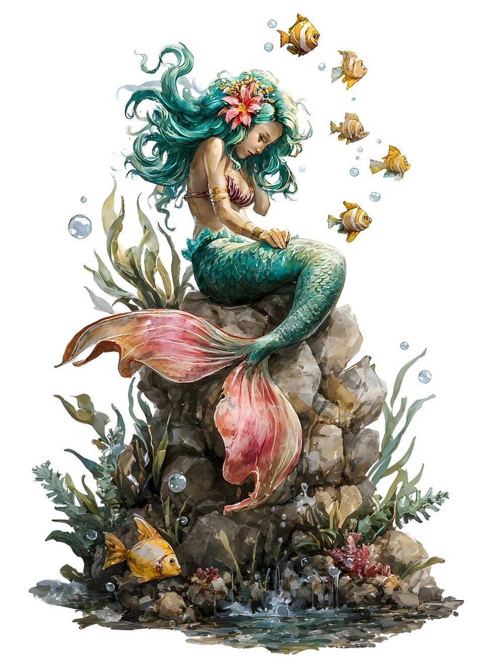 10pc=beautiful Mermaide Prints Special - Picture 7 of 10